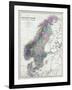 1873, Scandinavian Kingdoms, Norway, Sweden, Denmark-null-Framed Giclee Print