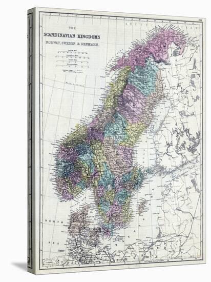 1873, Scandinavian Kingdoms, Norway, Sweden, Denmark-null-Stretched Canvas