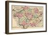 1873, Somerset and Hunterdon County Maps, New Jersey, United States-null-Framed Giclee Print