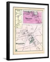 1873, Syosset Town, The Cove, Hicksville Town, New York, United States-null-Framed Giclee Print