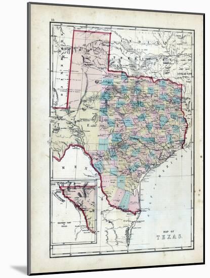 1873, Texas, USA-null-Mounted Giclee Print