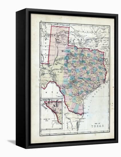 1873, Texas, USA-null-Framed Stretched Canvas