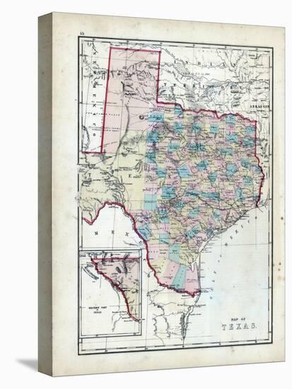 1873, Texas, USA-null-Stretched Canvas