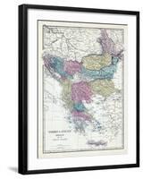 1873, Turkey, Greece, Ionian Islands-null-Framed Giclee Print