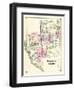 1874, Bridgewater and Roxbury, Roxbury and Bridgewater, Connecticut, United States-null-Framed Giclee Print