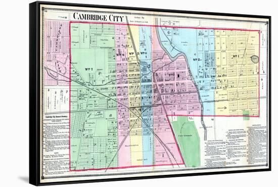 1874, Cambridge City, Indiana, United States-null-Framed Stretched Canvas