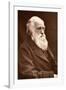 1874 Charles Darwin Picture by Leonard.-Paul Stewart-Framed Photographic Print