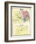 1874, Chester, Winthrop Town, Connecticut, United States-null-Framed Giclee Print