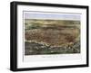 1874 City Of St. Louis By Currier and Ives-Vintage Lavoie-Framed Giclee Print