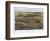 1874 City Of St. Louis By Currier and Ives-Vintage Lavoie-Framed Giclee Print