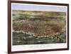 1874 City Of St. Louis By Currier and Ives-Vintage Lavoie-Framed Giclee Print