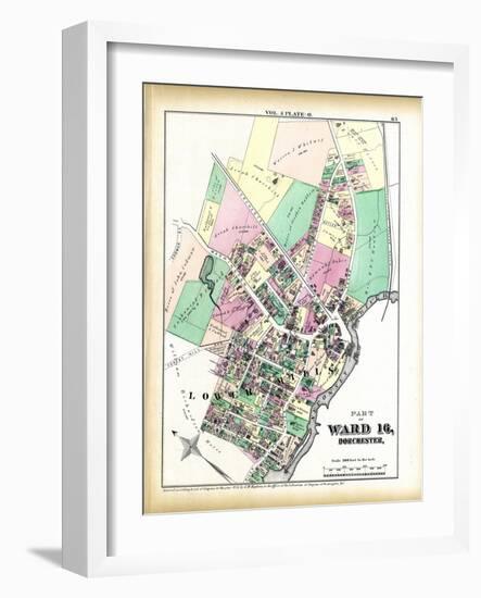 1874, Dorchester, Boston, Massachusetts, United States-null-Framed Giclee Print