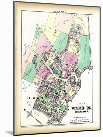 1874, Dorchester, Boston, Massachusetts, United States-null-Mounted Giclee Print