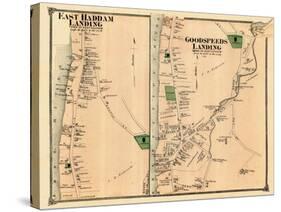 1874, East Haddam Landing Town, Goodspeeds Landing Town, Connecticut, United States-null-Stretched Canvas