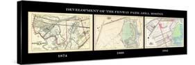 1874, Fenway Area Development Composite to 1912, Massachusetts, United States-null-Stretched Canvas