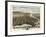 1874, Grand Haven Bird's Eye View, Michigan, United States-null-Framed Giclee Print