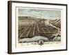 1874, Grand Haven Bird's Eye View, Michigan, United States-null-Framed Giclee Print