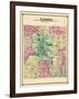 1874, Lansing Township, Lansing City, Michigan, United States-null-Framed Giclee Print