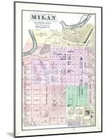 1874, Milan, Ohio, United States-null-Mounted Giclee Print