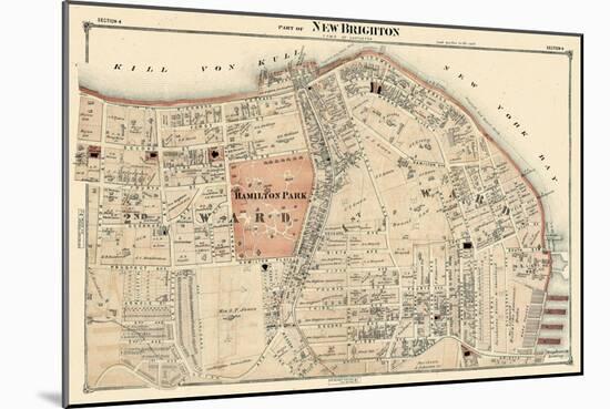 1874, New Brighton, New York, United States, Staten Island, Hamilton Park-null-Mounted Giclee Print