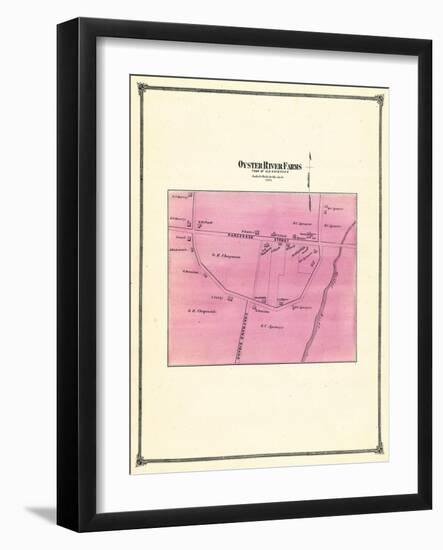 1874, Oyster River Farms, Connecticut, United States-null-Framed Giclee Print