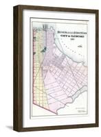 1874, Sandusky City - Ward 2, Ward 1 - Part, Ohio, United States-null-Framed Giclee Print