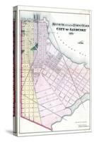 1874, Sandusky City - Ward 2, Ward 1 - Part, Ohio, United States-null-Stretched Canvas