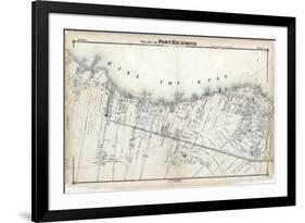 1874, Staten Island, Port Richmond Village, New York, United States-null-Framed Giclee Print