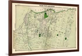 1874, West New Brighton, New York, United States, Staten Island-null-Framed Giclee Print