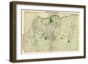 1874, West New Brighton, New York, United States, Staten Island-null-Framed Giclee Print