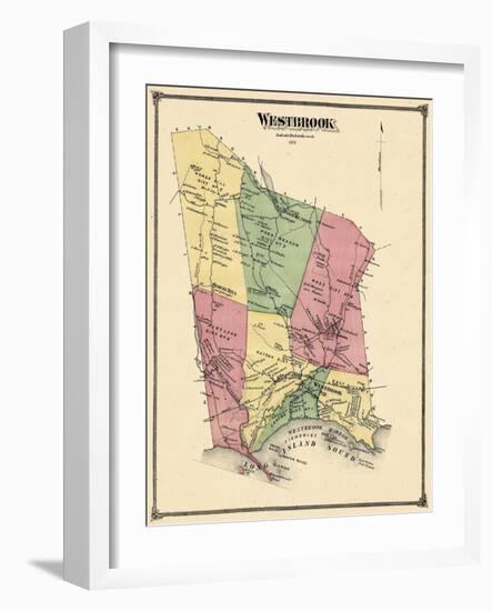 1874, Westbrook, Connecticut, United States-null-Framed Giclee Print