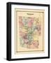 1874, Woodbury, Connecticut, United States-null-Framed Giclee Print