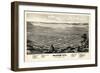 1875, Brigham City Bird's Eye View, Utah, United States-null-Framed Giclee Print