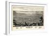 1875, Brigham City Bird's Eye View, Utah, United States-null-Framed Giclee Print