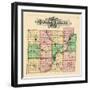 1875, Butler County Map, Ohio, United States-null-Framed Giclee Print