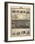 1875, Chariton Bird's Eye View, Iowa, United States-null-Framed Giclee Print