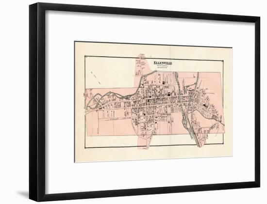 1875, Ellenville, New York, United States-null-Framed Giclee Print