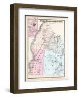 1875, Enfield, Passadumkeag, Lowell, Maine, United States-null-Framed Giclee Print