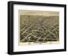 1875, Gloversville  Bird's Eye View, New York, United States-null-Framed Giclee Print