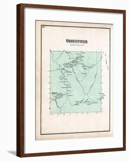 1875, Greenfield, Maine, United States-null-Framed Giclee Print