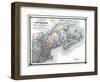 1875, New England and the Provinces of Quebec, New Brunswick, Nova Scotia, and Prince Edward Island-null-Framed Giclee Print