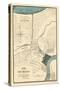 1875, New Orleans 1798 Drawn in 1875, Louisiana, United States-null-Stretched Canvas