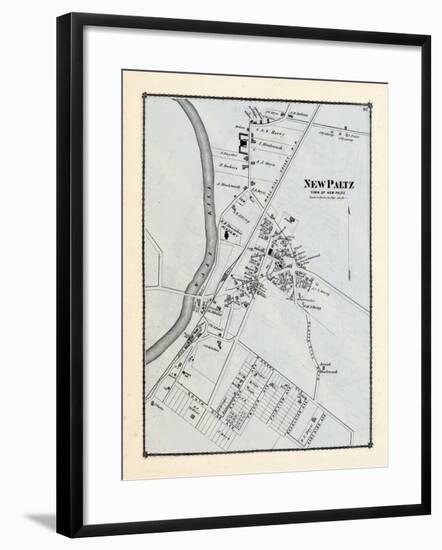 1875, New Paltz, New York, United States-null-Framed Giclee Print