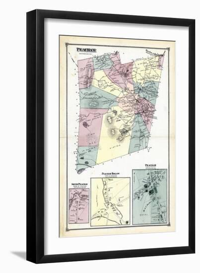 1875, Peakham, Peacham Town South, Peacham Hollow Town, Vermont, United States-null-Framed Giclee Print