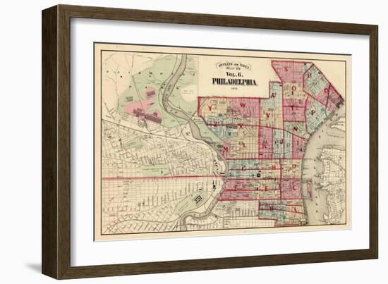 1875, Philadelphia, Pennsylvania, United States-null-Framed Giclee Print