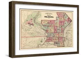 1875, Philadelphia, Pennsylvania, United States-null-Framed Giclee Print