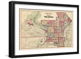 1875, Philadelphia, Pennsylvania, United States-null-Framed Giclee Print