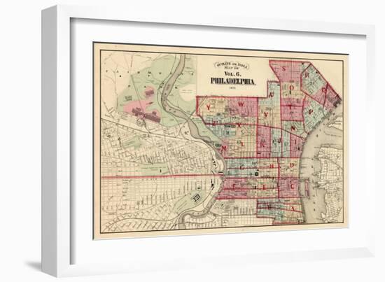 1875, Philadelphia, Pennsylvania, United States-null-Framed Giclee Print