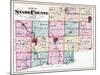 1875, Stark County Map, Ohio, United States-null-Mounted Premium Giclee Print