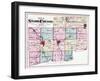 1875, Stark County Map, Ohio, United States-null-Framed Giclee Print